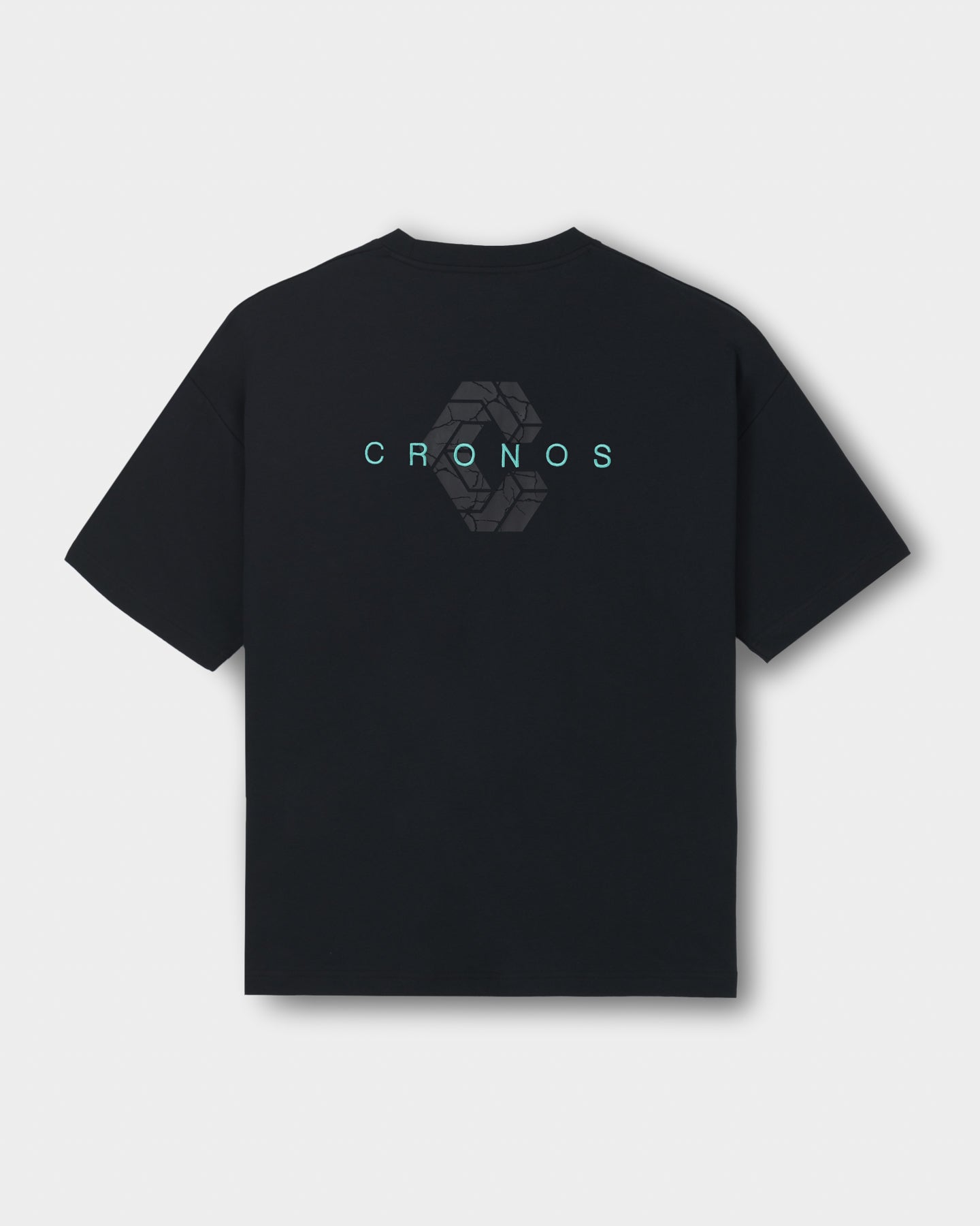 CRONOS DRY ACTIVE S/S TEE【BLACK×T.BLUE】