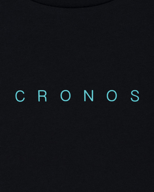CRONOS DRY ACTIVE S/S TEE【BLACK×T.BLUE】