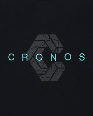 CRONOS DRY ACTIVE S/S TEE【BLACK×T.BLUE】