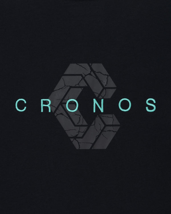 CRONOS DRY ACTIVE S/S TEE【BLACK×T.BLUE】