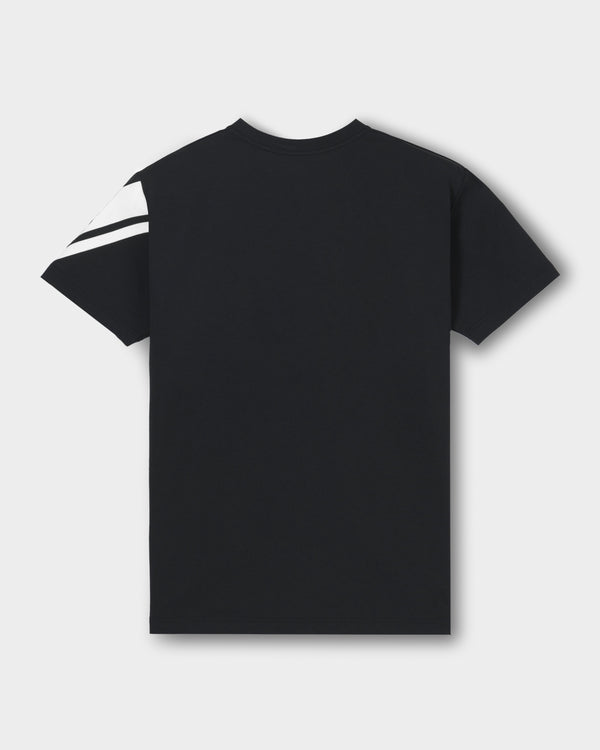 CRONOS SWITCH LINE REGULAR FIT S/S TEE【BLACK】