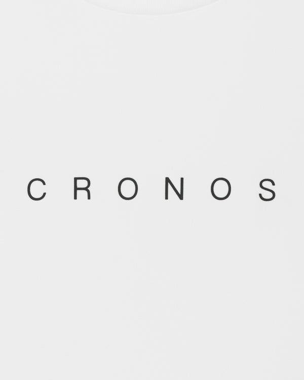 CRONOS SWITCH LINE REGULAR FIT S/S TEE【WHITE】
