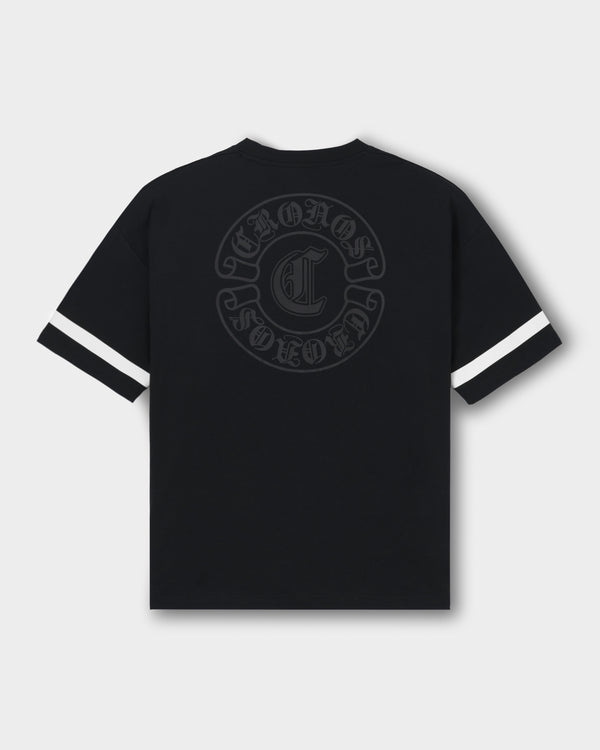 CRONOS BLACKLETTER CIRCLE S/S TEE【BLACK】