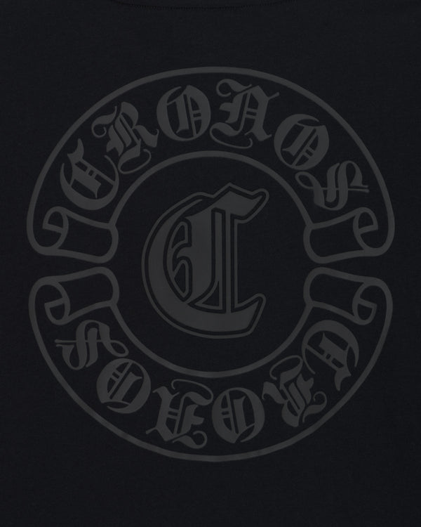 CRONOS BLACKLETTER CIRCLE S/S TEE【BLACK】