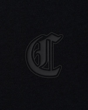 CRONOS BLACKLETTER CIRCLE S/S TEE【BLACK×GREEN】
