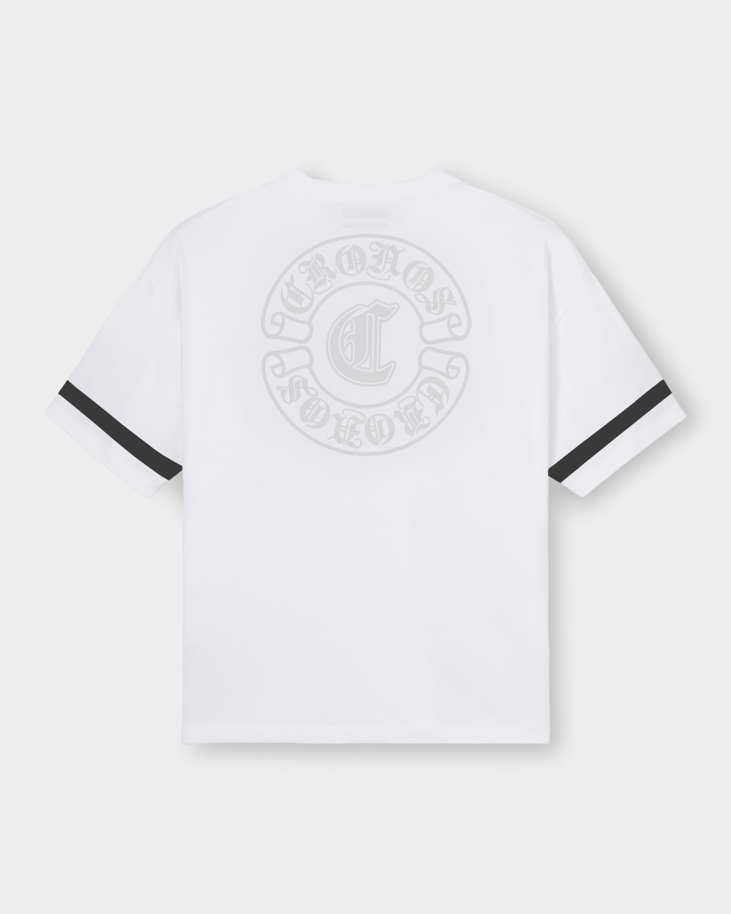 CRONOS BLACKLETTER CIRCLE S/S TEE【WHITE】