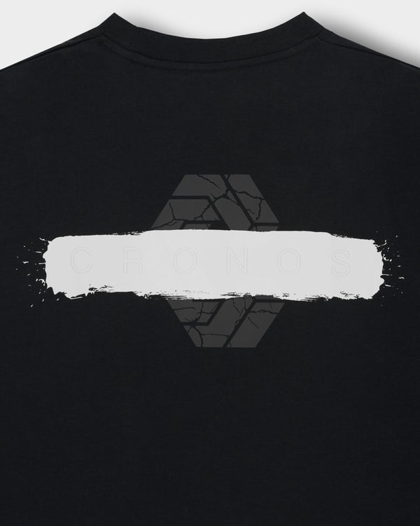 CRONOS PAINT STROKE COOL SLEEVELESS【BLACK】