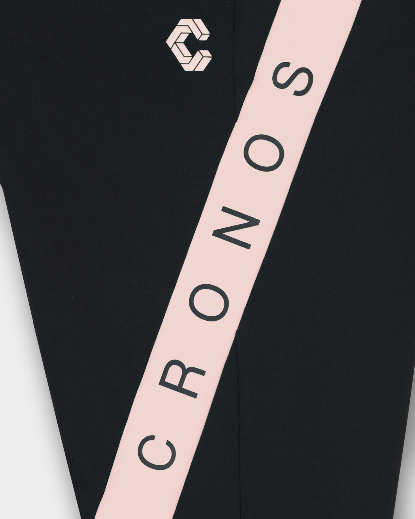 CRONOS COOL SIDE LINE JOGGER PANTS【BLACK×PINK】