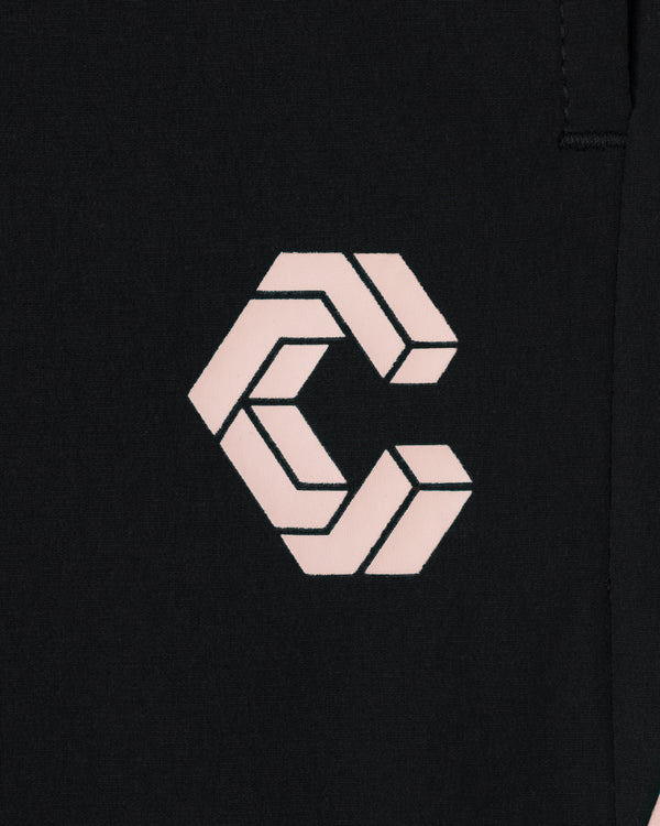 CRONOS COOL SIDE LINE JOGGER PANTS【BLACK×PINK】