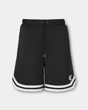 CRONOS BLACKLETTER BASKET MESH SHORTS【BLACK】