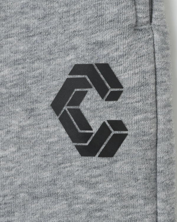 CRONOS BASIC SWEAT SHORTS【M.GRAY】