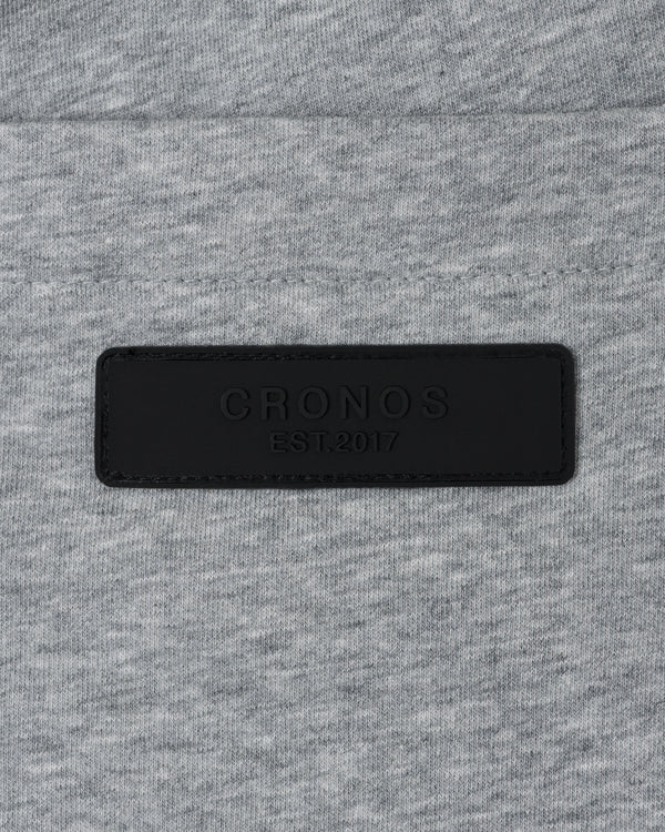 CRONOS BASIC SWEAT SHORTS【M.GRAY】