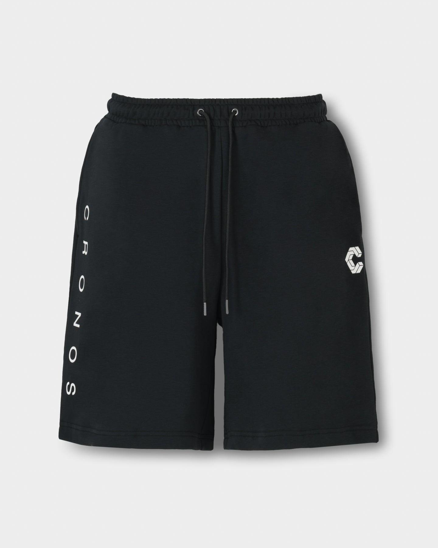 CRONOS BASIC SWEAT SHORTS【BLACK】