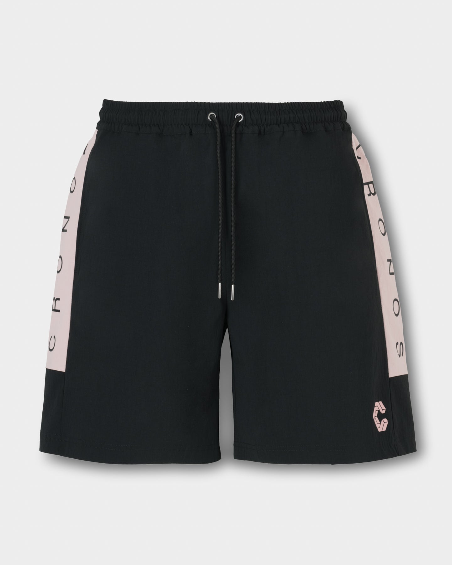 CRONOS AIRFLOW BOX LOGO SHORTS【BLACK×PINK】