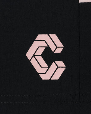 CRONOS AIRFLOW BOX LOGO SHORTS【BLACK×PINK】