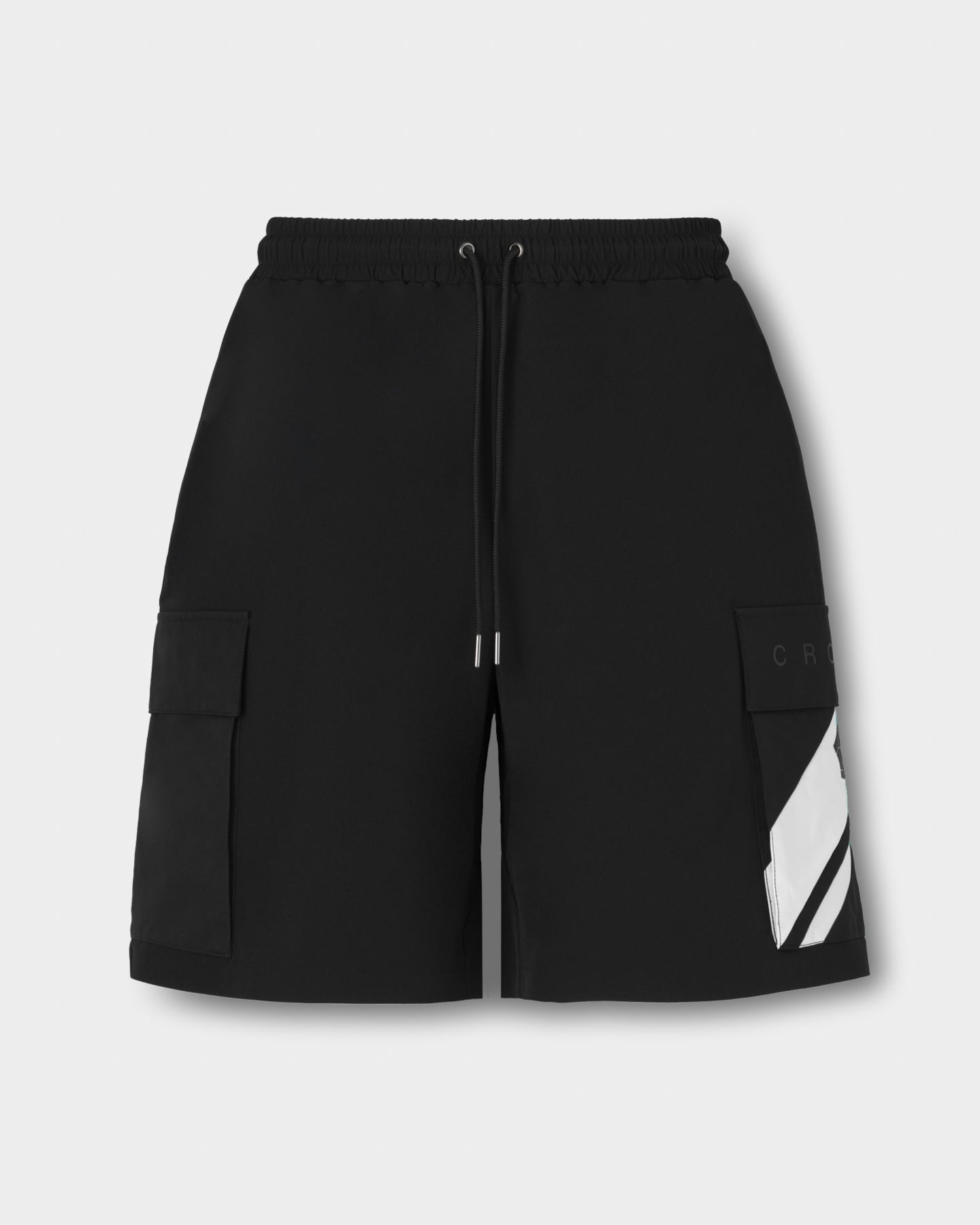 CRONOS SWITCH LINE CARGO SHORTS【BLACK】