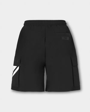 CRONOS SWITCH LINE CARGO SHORTS【BLACK】