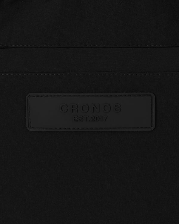CRONOS SWITCH LINE CARGO SHORTS【BLACK×WHITE】