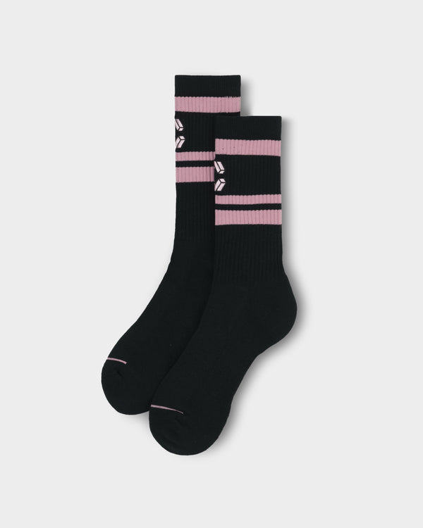 CRONOS LOGO LINE SOCKS【PINK】
