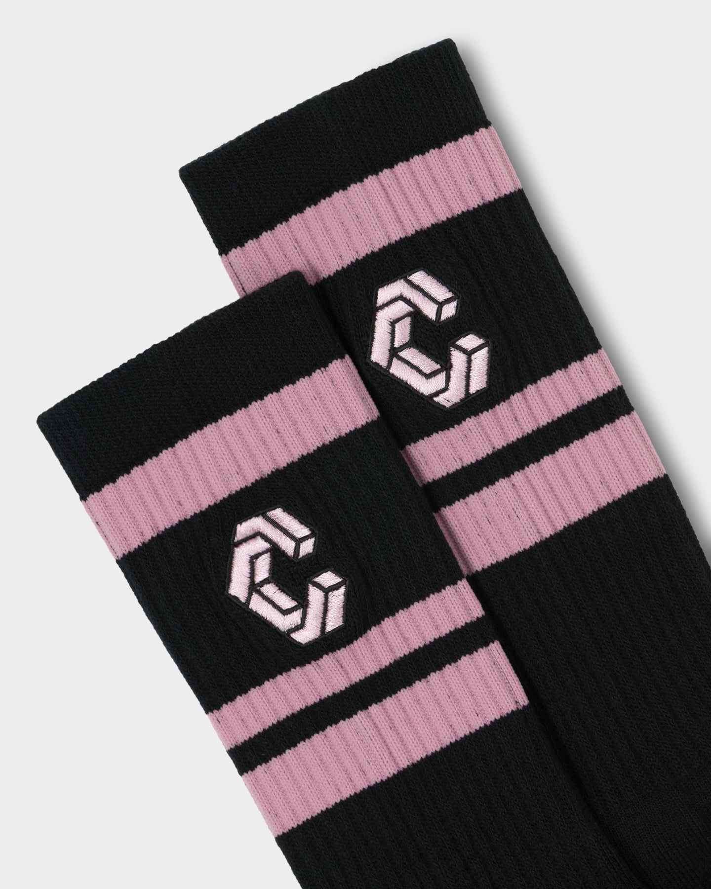 CRONOS LOGO LINE SOCKS【PINK】