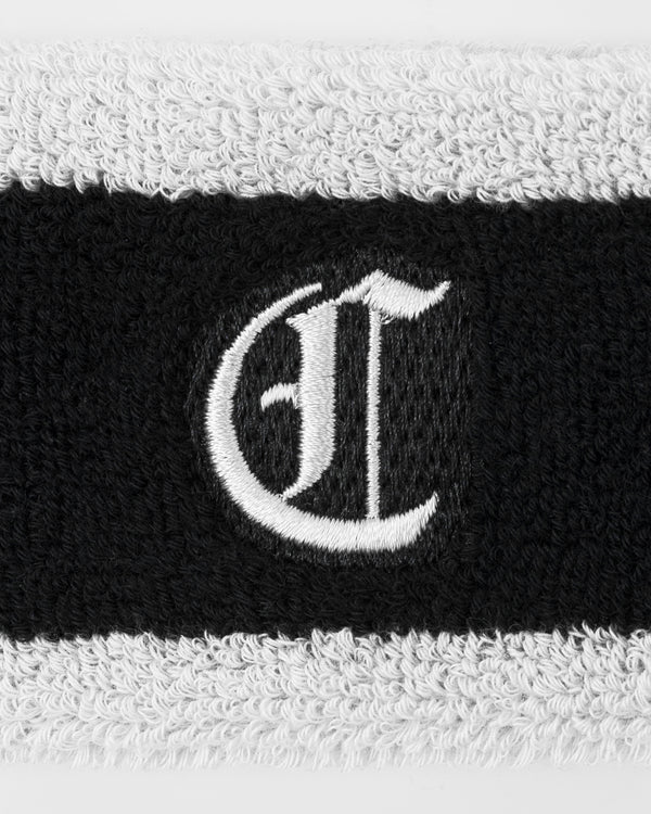 CRONOS PERFORMANCE HEAD BAND【BLACK×WHITE】