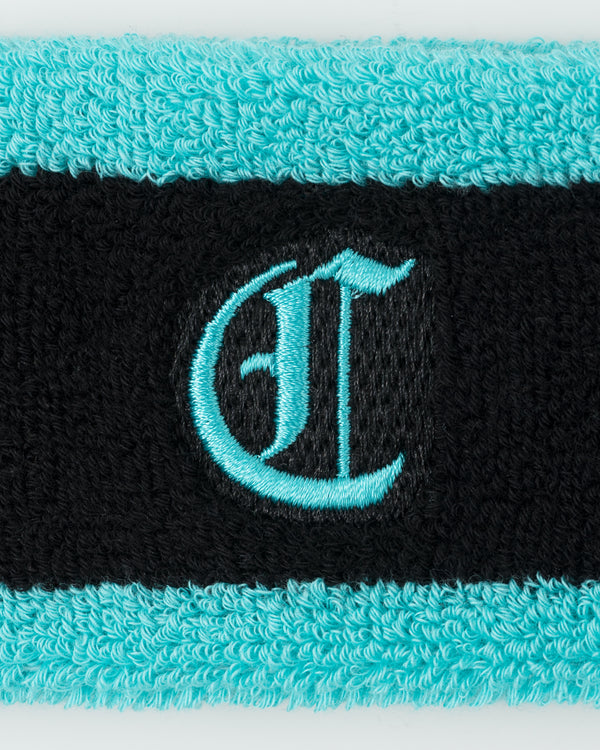 CRONOS PERFORMANCE HEAD BAND【BLACK×T.BLUE】