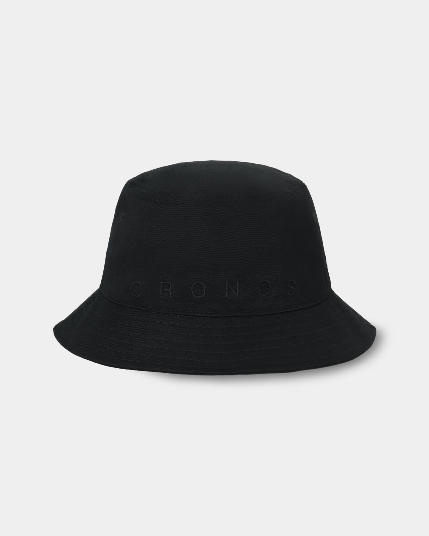 CRONOS LOOP LOGO BUCKET HAT【BLACK】