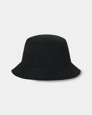 CRONOS LOOP LOGO BUCKET HAT【BLACK】