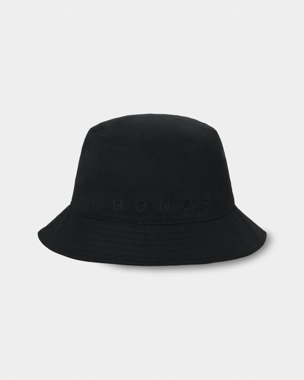 CRONOS LOOP LOGO BUCKET HAT【BLACK】