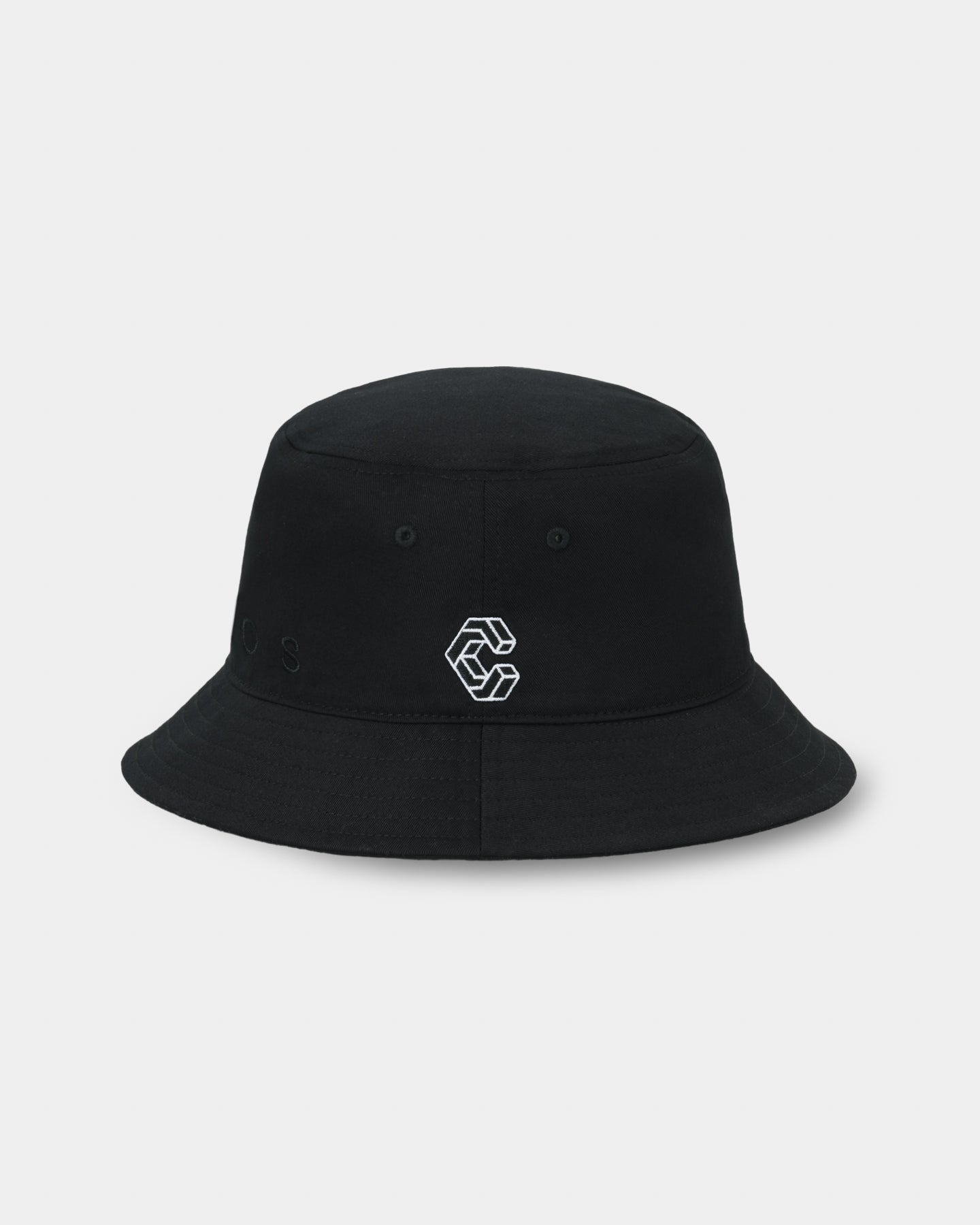 CRONOS ブラック バケットハット CRONOS LOOP LOGO BUCKET HAT【BLACK】