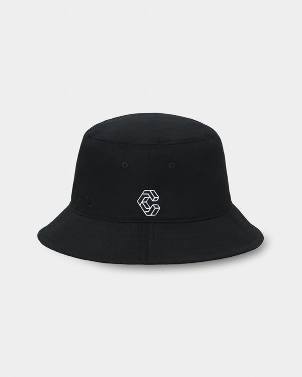 CRONOS LOOP LOGO BUCKET HAT【BLACK】