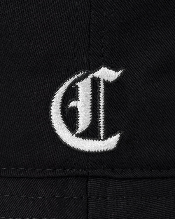 CRONOS LOOP LOGO BUCKET HAT【BLACK×WHITE】