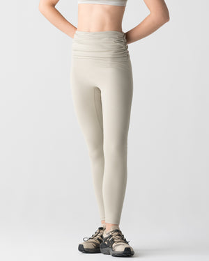 CRONOS WOMEN FORM LEGGINGS【BEIGE】