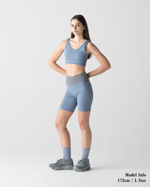 CRONOS WOMEN ESSENTIAL BRA TOP【BLUE】