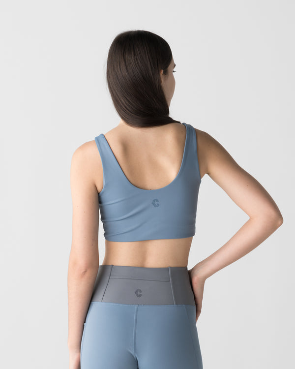 CRONOS WOMEN ESSENTIAL BRA TOP【BLUE】