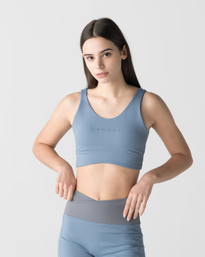 CRONOS WOMEN ESSENTIAL BRA TOP【BLUE】