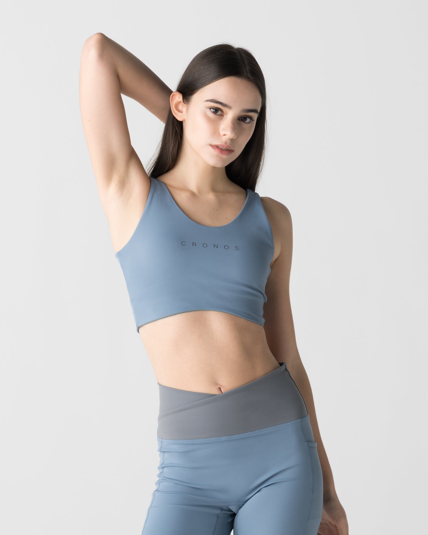 CRONOS WOMEN ESSENTIAL BRA TOP【BLUE】