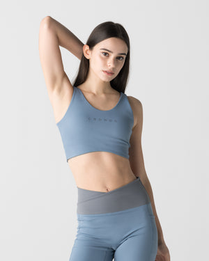 CRONOS WOMEN ESSENTIAL BRA TOP【BLUE】