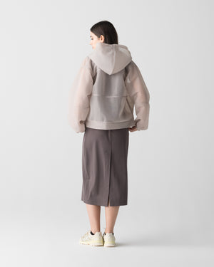 CRONOS WOMEN BOAT NECK DRESS【BROWN】