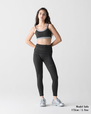 CRONOS WOMEN FORM LEGGINGS【BLACK】