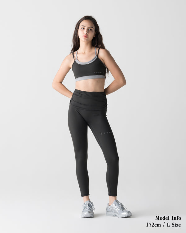 CRONOS WOMEN FORM BRA TOP【BLACK】