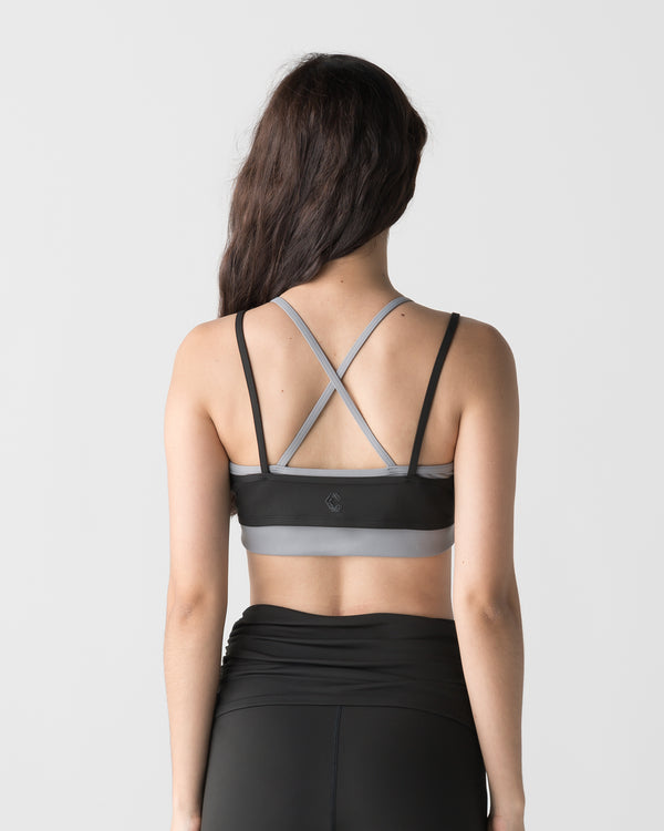 CRONOS WOMEN FORM BRA TOP【BLACK】