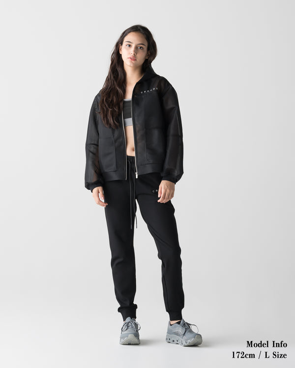 CRONOS WOMEN COOL AIR JOGGER PANTS【BLACK】