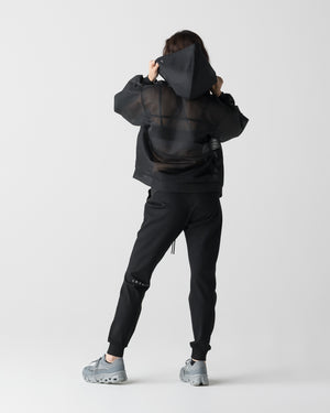 CRONOS WOMEN COOL AIR JOGGER PANTS【BLACK】