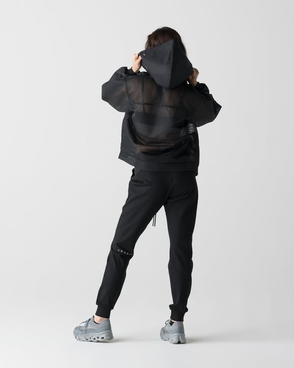 CRONOS WOMEN COOL AIR JOGGER PANTS【BLACK】