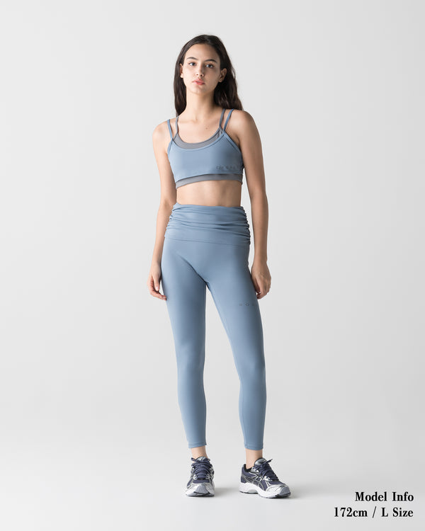 CRONOS WOMEN FORM LEGGINGS【BLUE】