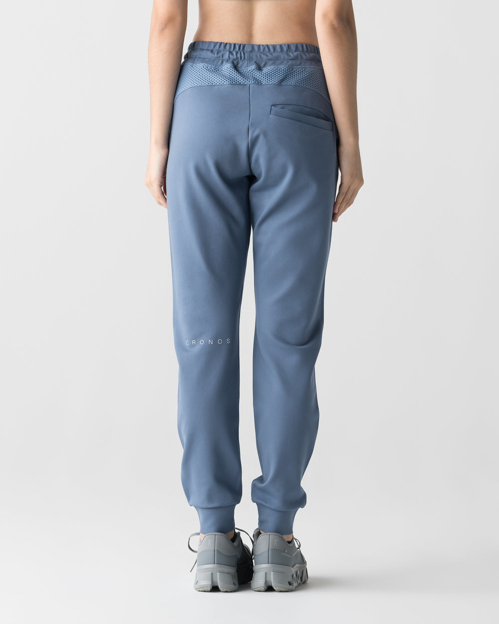 CRONOS WOMEN COOL AIR JOGGER PANTS【BLUE】