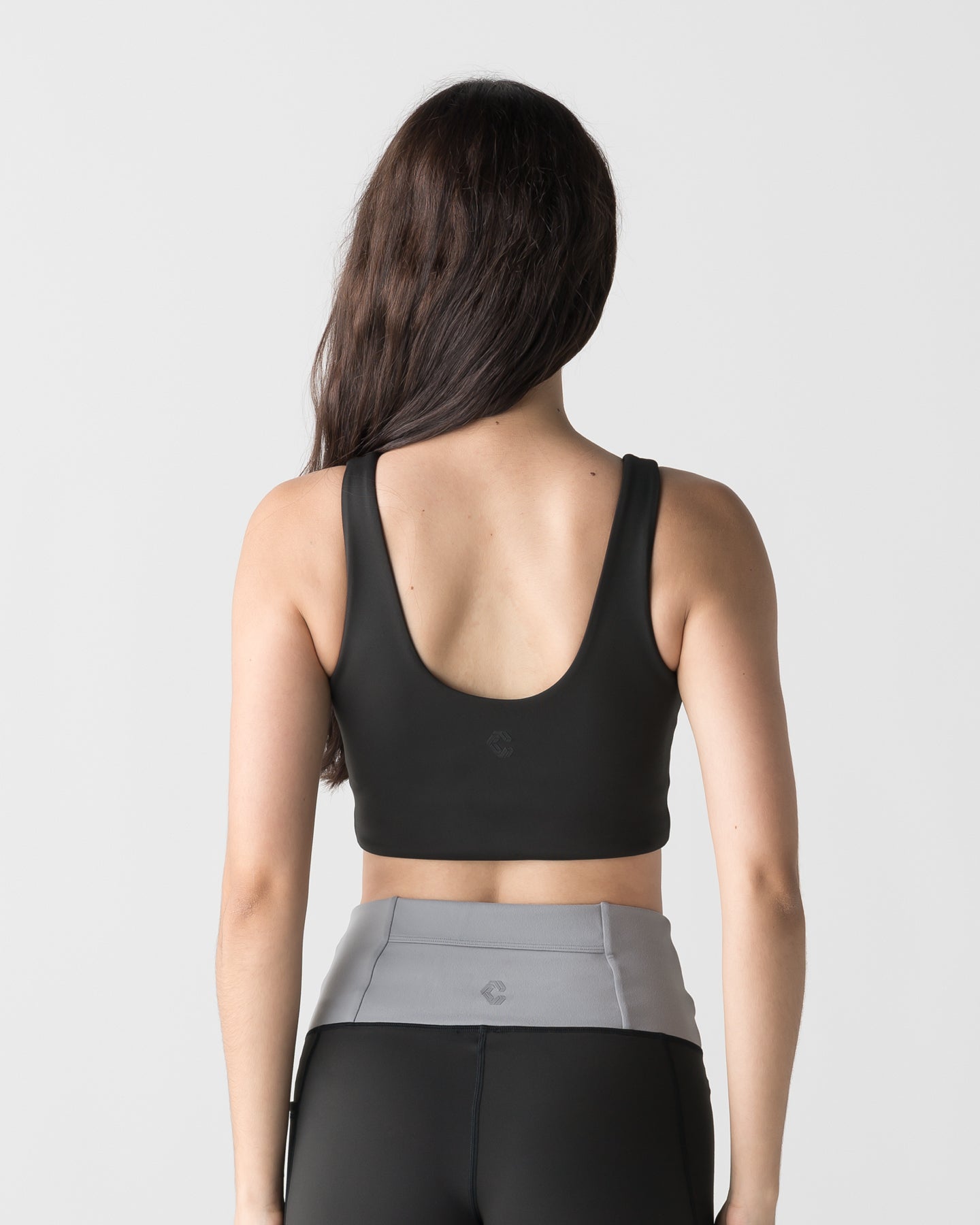 CRONOS WOMEN ESSENTIAL BRA TOP【BLACK】