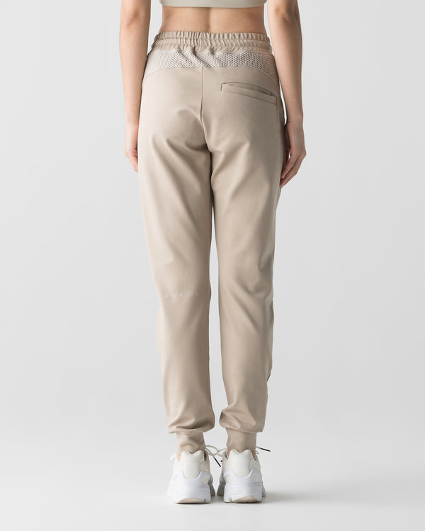 CRONOS WOMEN COOL AIR JOGGER PANTS【BEIGE】