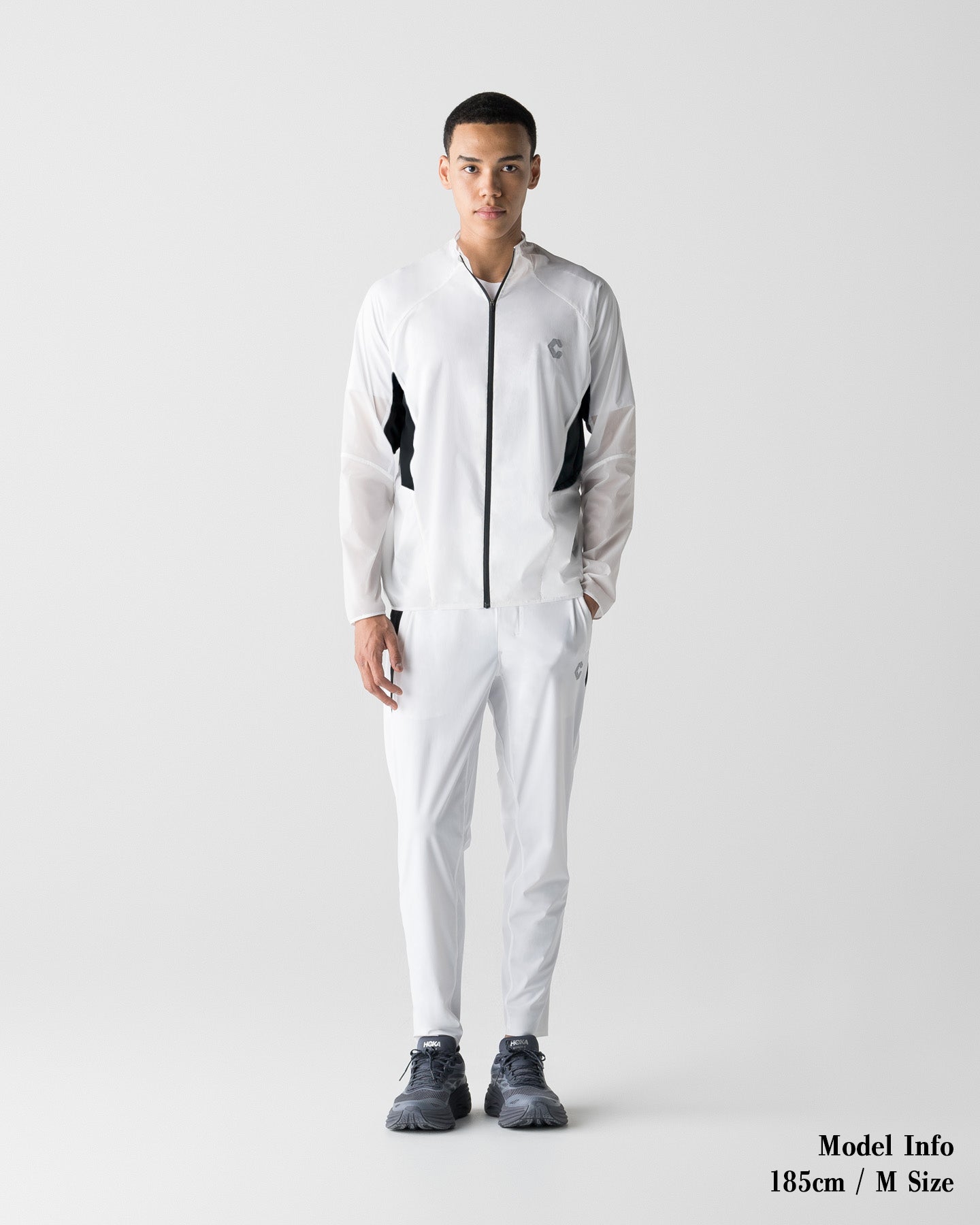 CRONOS RUN LIGHT SHELL JACKET【WHITE】
